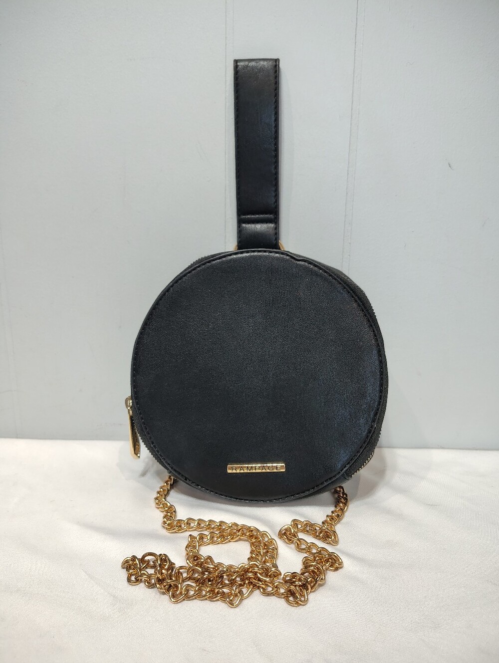 Rampage Circle Crossbody Bag Black Small Evening